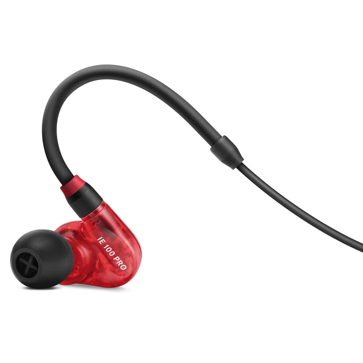 SENNHEISER Professional In-Ear Wired Audio Monitor Headphones - Red (Model 508942) for Musicians, DJs & Live Performances