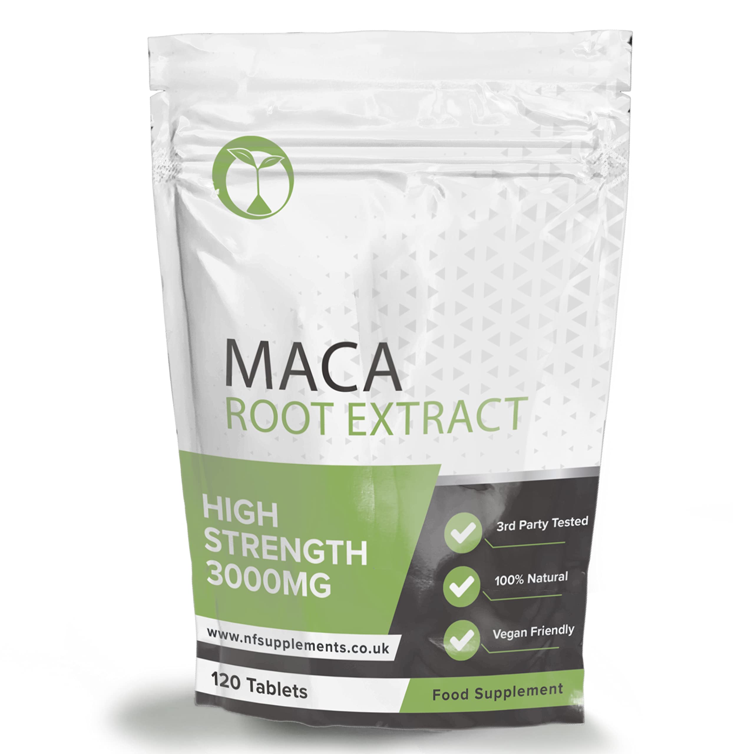3000mg Maca Root Extract Supplement | High Strength Peruvian Maca Tablets for Men & Women | 120 Count | Energy, Stamina & Hormone Support | Perfect for Workout, Stress Relief & Daily Wellness