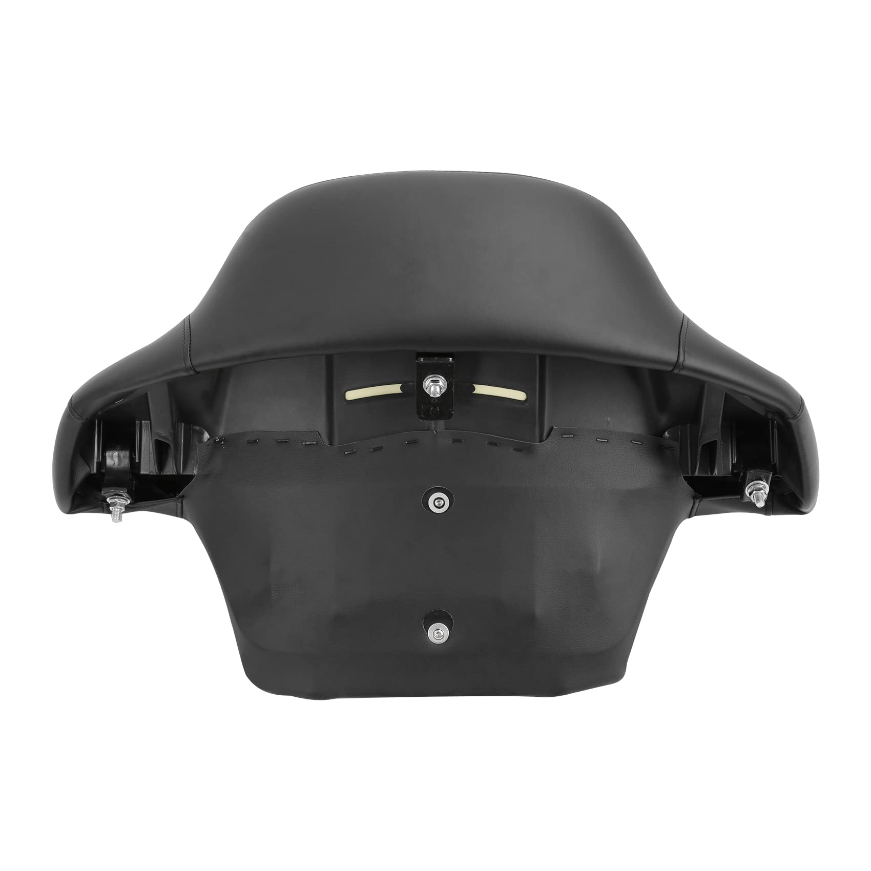 Harley Davidson Touring Road King Street Electra Glide TCMT King Chopped Wrap Around Backrest 2014-2022 (Style A#4) - Comfortable Motorcycle Seat Back Support for Long Rides & Road Trips