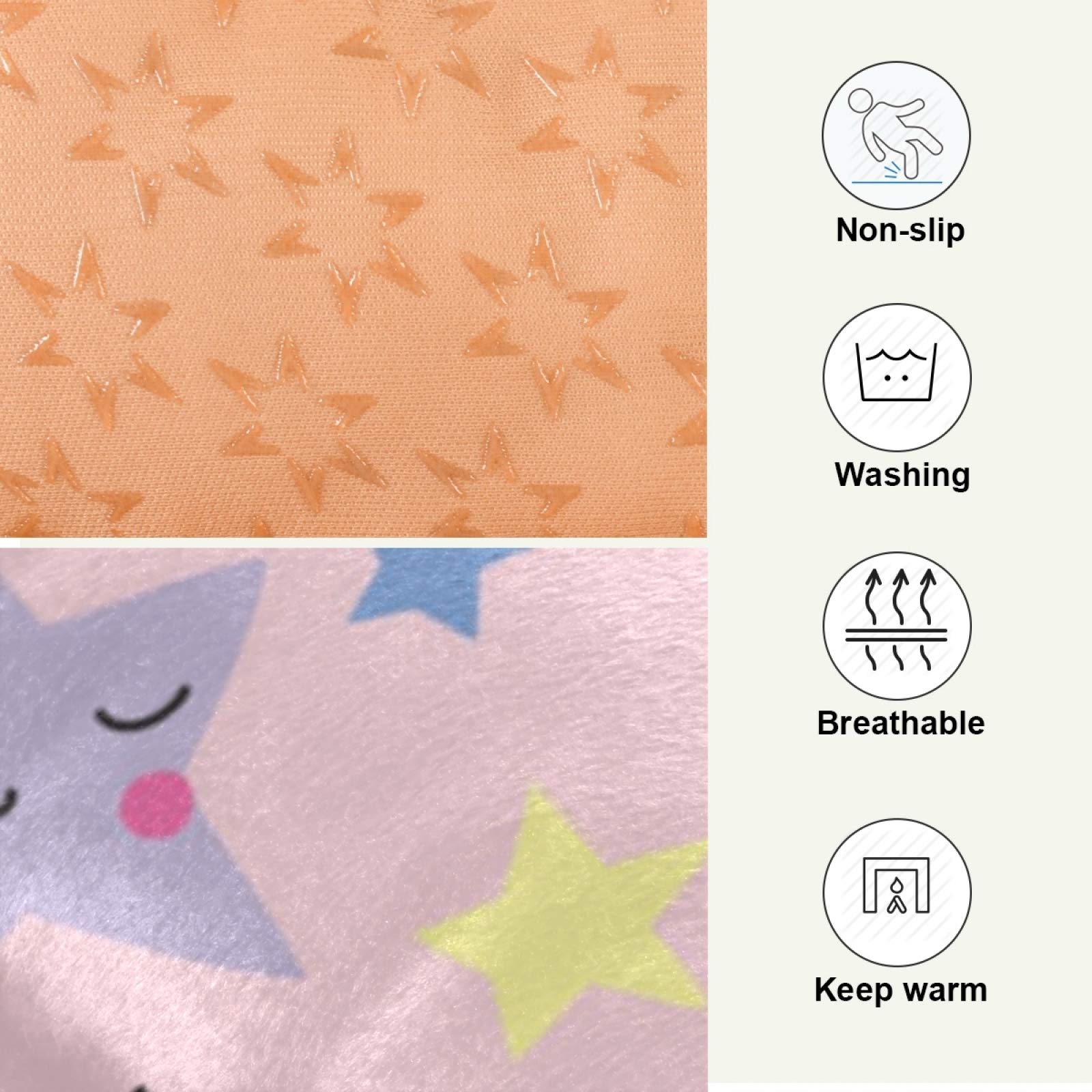 Pink Unicorn Pattern Dog Bed for Small Medium Large Dogs & Cats - Ultra Soft Rectangle Pet Bed with Calming Design, 36x24 Inch - Perfect for Home, Crate & Travel Use