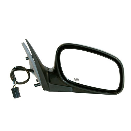 98-02 Lincoln Town Car Power Heated Folding Black Right Side Rear View Door Mirror Replacement - Perfect for Winter Driving & Enhanced Visibility