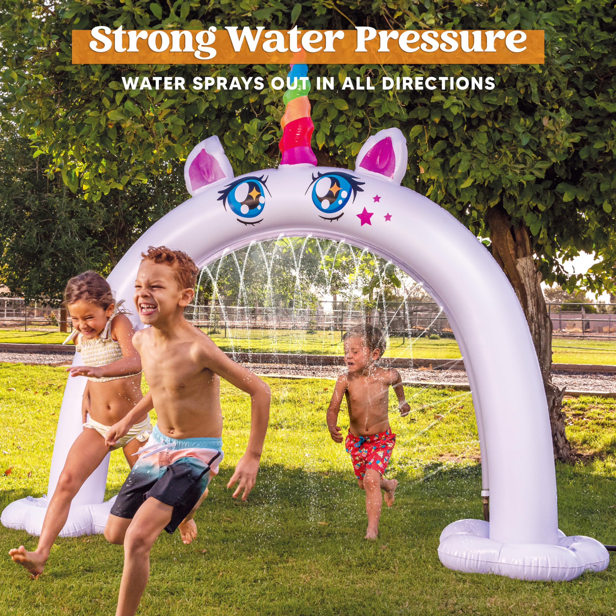 Sloosh Inflatable Unicorn Sprinkler Arch - 82