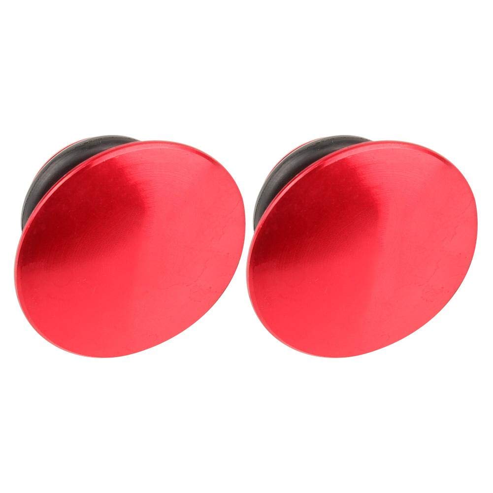 Premium Aluminum Alloy Handlebar End Plugs for Bicycles - Universal Fit for Mountain Bike, Road Bike, MTB, BMX - Durable Cycling Accessories for Safety & Style - Perfect for Commuting, Racing & Off-Road Adventures