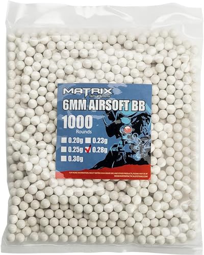 0.28g / 1000 Rounds / White