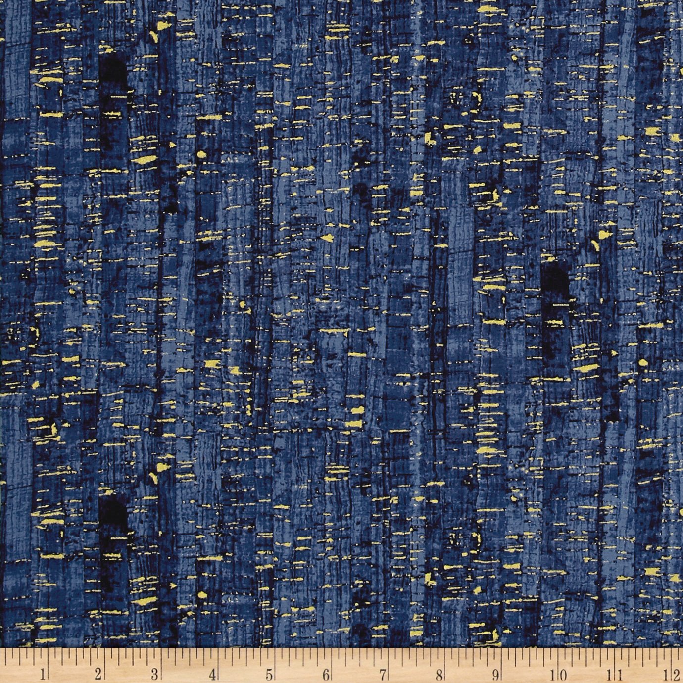 Windham Quilt Fabrics Uncorked Denim Metallic Gold Quilt Fabric By The Yard - Premium Denim Material for Quilting, Sewing & DIY Crafts - Perfect for Home Decor, Baby Blankets & Fashion Accessories