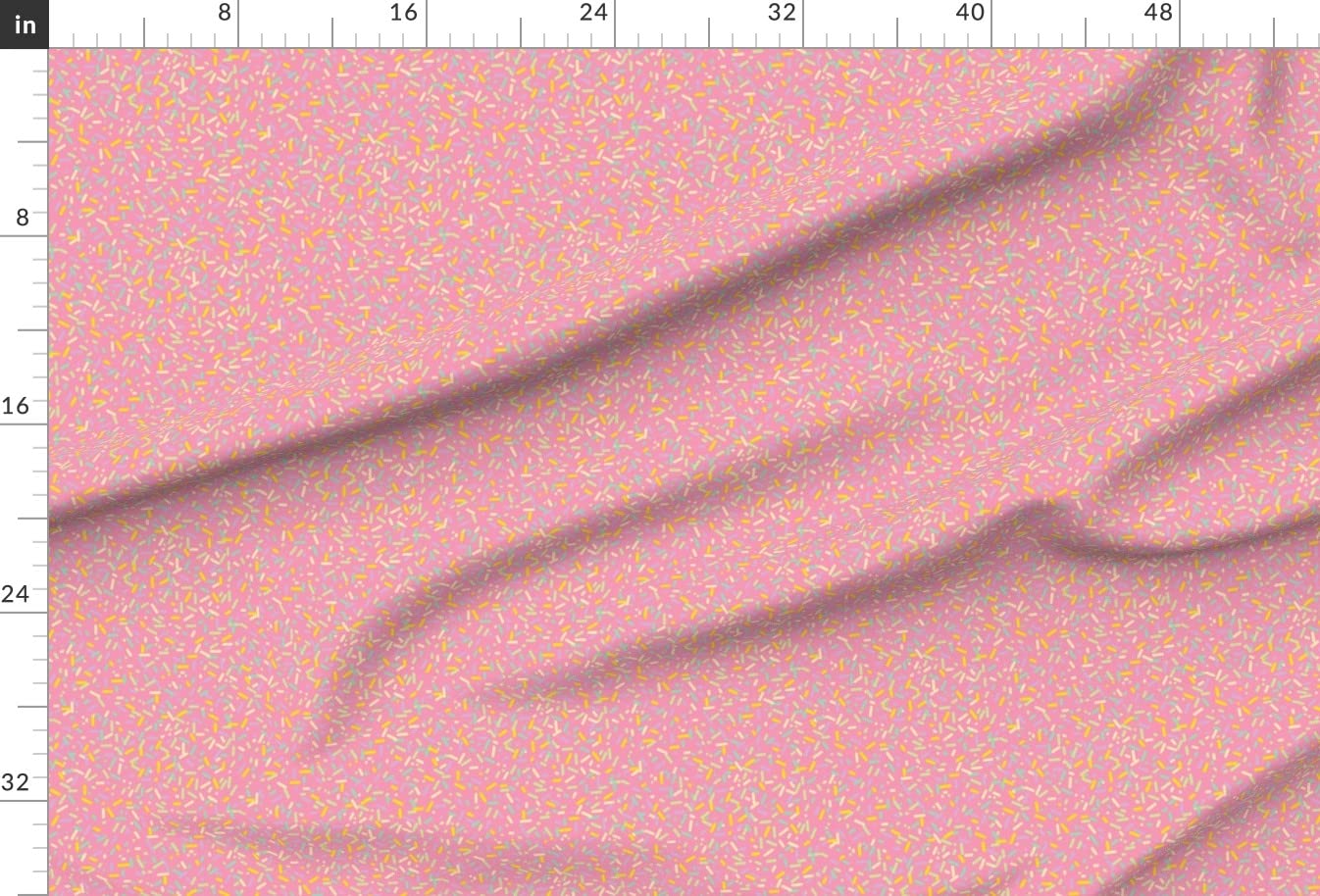 Strawberry Cupcake Donut Dessert Print Velvet Fabric by The Yard - Upholstery, Home Decor & Apparel Material - Perfect for DIY Projects, Curtains, Pillows & Clothing