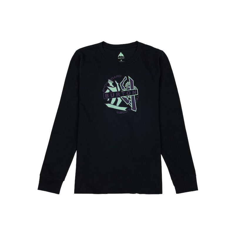 Burton Kids Beal Long Sleeve T-Shirt - Soft Cotton Comfort Shirt for Boys & Girls - Perfect for School, Play & Outdoor Activities