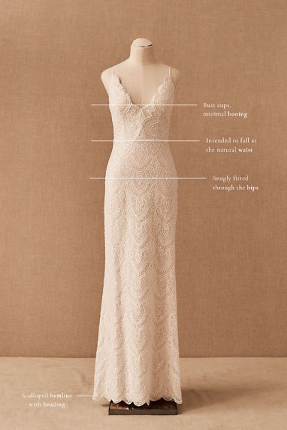 BHLDN Catherine Deane Wesley Gown - Elegant Wedding Dress for Brides | Perfect for Beach, Garden & Formal Weddings