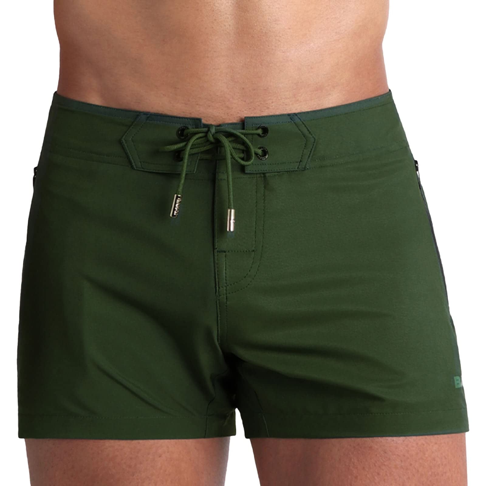 Bang Men's Swimwear - Quick-Dry Stretch Swim Trunks with Adjustable Waistband - Comfortable Beach Shorts for Swimming, Surfing & Vacation | Perfect for Pool, Ocean & Summer Activities