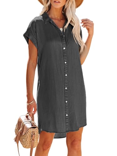 A_b Dark Gray Chambray