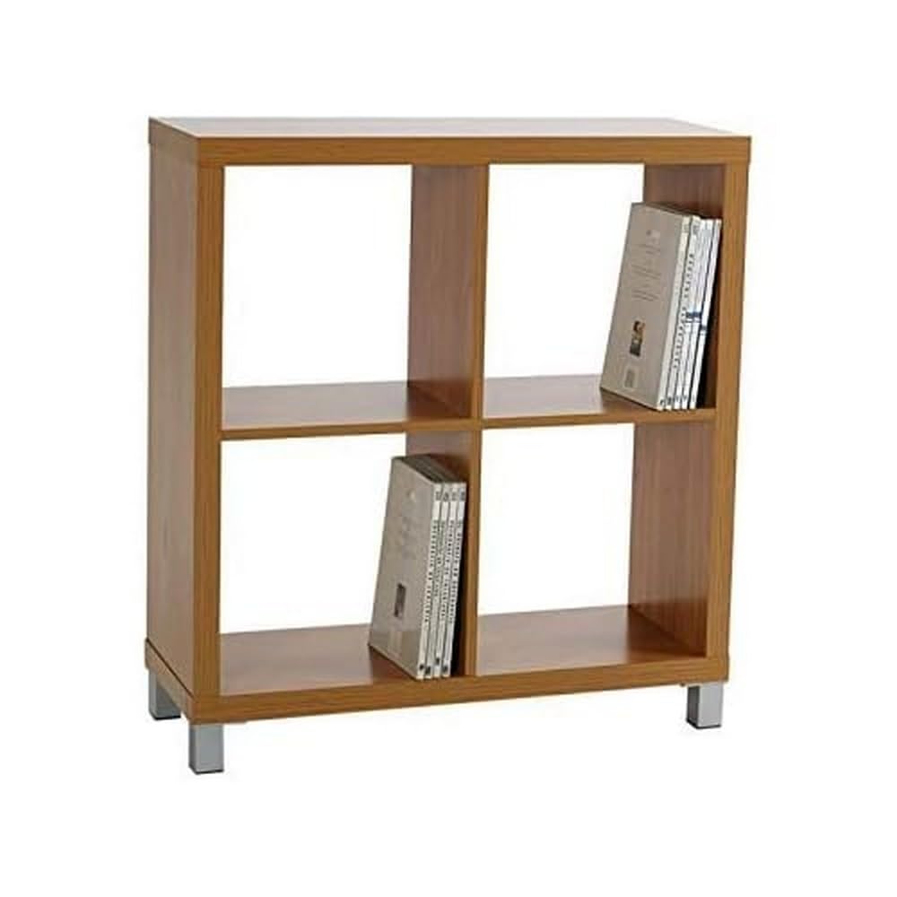 4-Shelf Wooden Bookcase - Sturdy Storage for Books, Toys & Decor | Perfect for Home, Office & Kids Room Organization