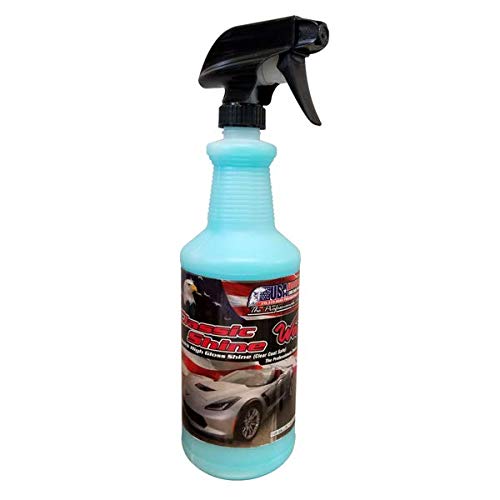 USA AUTO Supply Classic Shine Wax - Extreme High Gloss Car Wax (Blue or Pink) | Perfect for Car Detailing, Showroom Shine & Vehicle Protection
