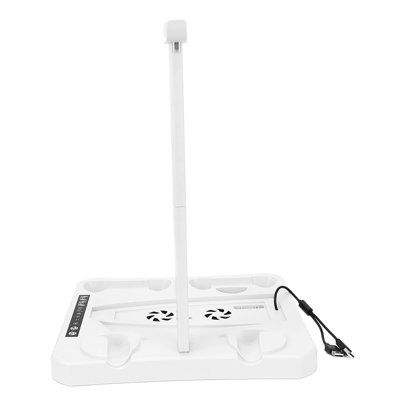 Wireless Gaming Cooling Station - 3-in-1 Multifunctional Controller Cooling Stand for PS5, Xbox, Switch | Prevent Overheating for Long Gaming Sessions | Perfect for Home Entertainment & Competitive Gaming