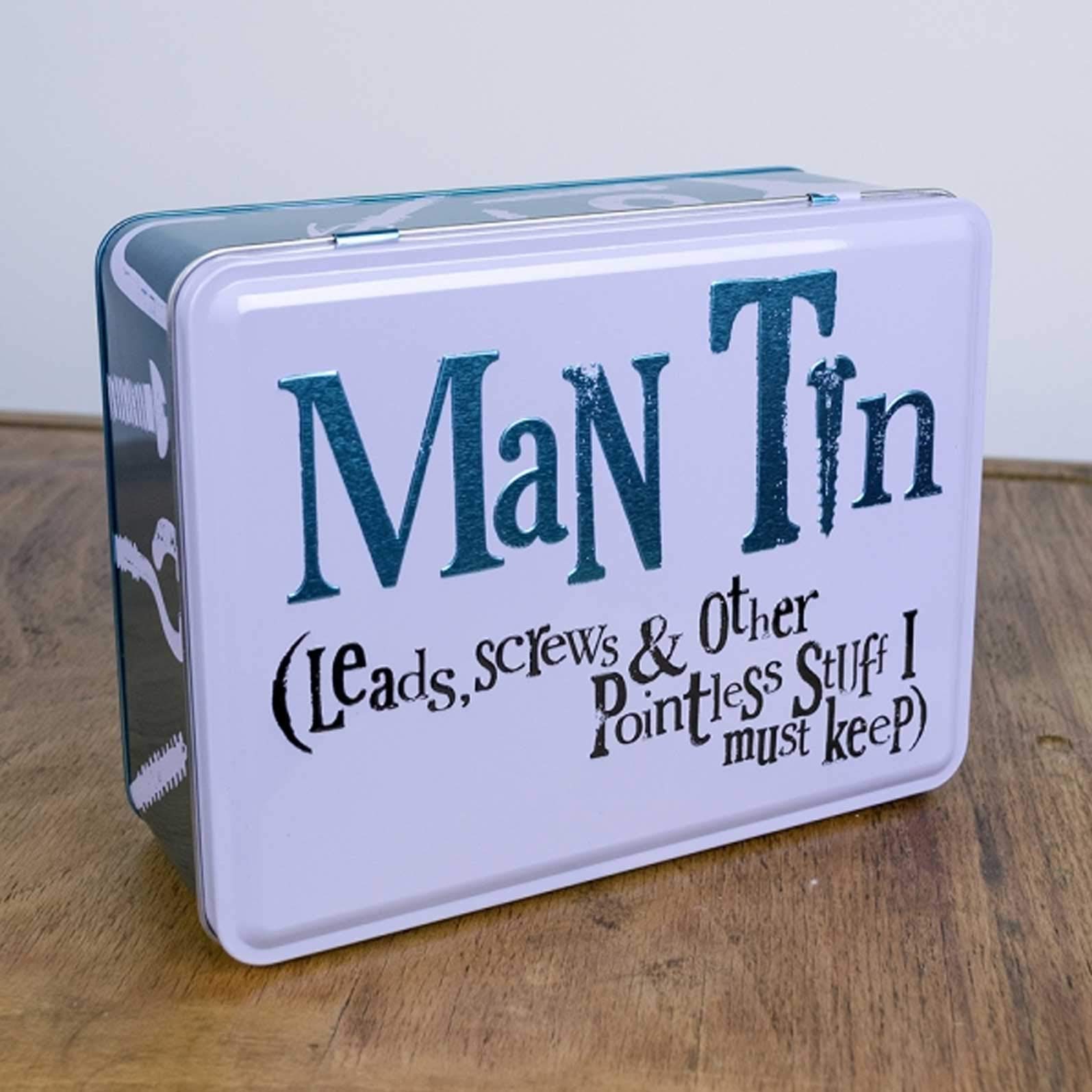 Premium White Tin Storage Box - Airtight & Durable for Kitchen, Office, or Craft Room Organization - Perfect for Spices, Tea, Coffee, or Small Items
