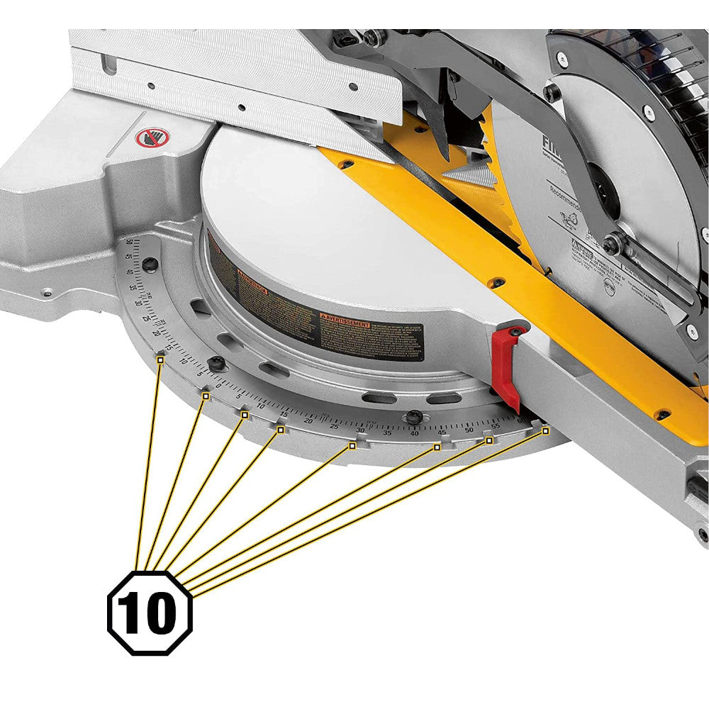 DEWALT DWS779 12-Inch Double Bevel Sliding Compound Miter Saw | Certified Refurbished with Warranty | Perfect for Woodworking, Crown Molding & DIY Projects