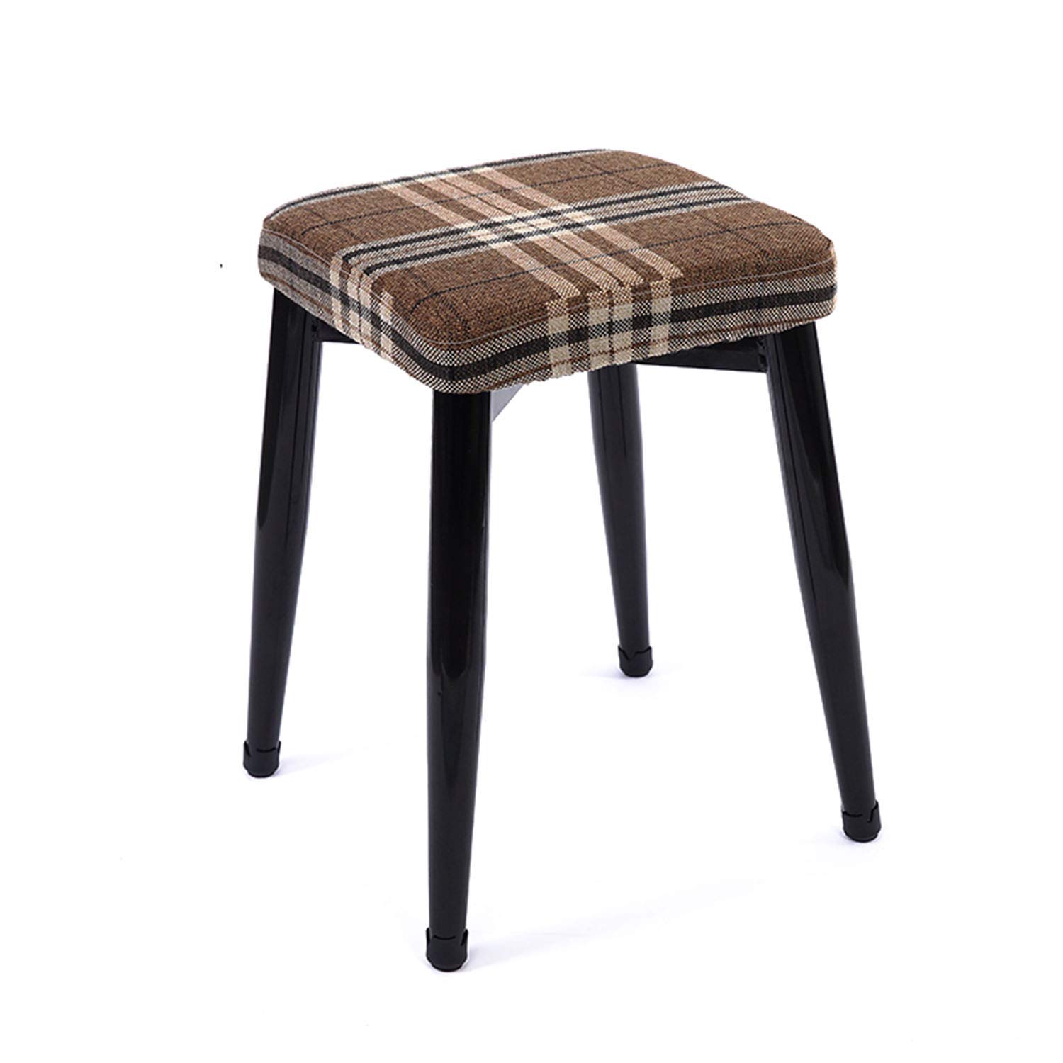 Modern Vanity Stool with Upholstered Seat - Adjustable Makeup Chair & Bedroom Bench for Dressing Table (31x45x34cm) - Perfect for Bedroom, Bathroom & Cloakroom Decor