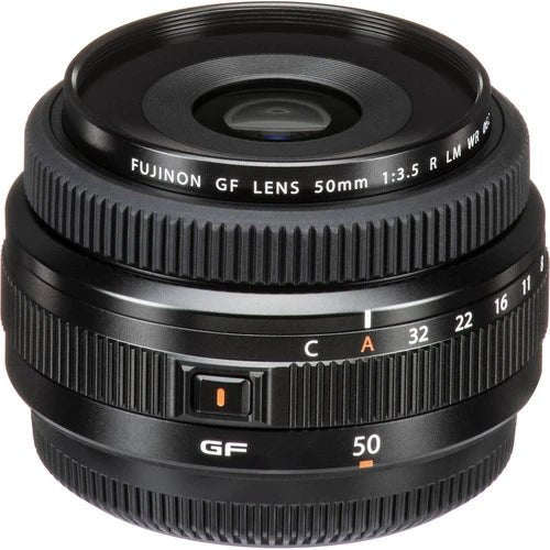 Fujifilm GF 50mm f/3.5 R LM WR Medium Format Lens - Perfect for Portrait, Street & Travel Photography