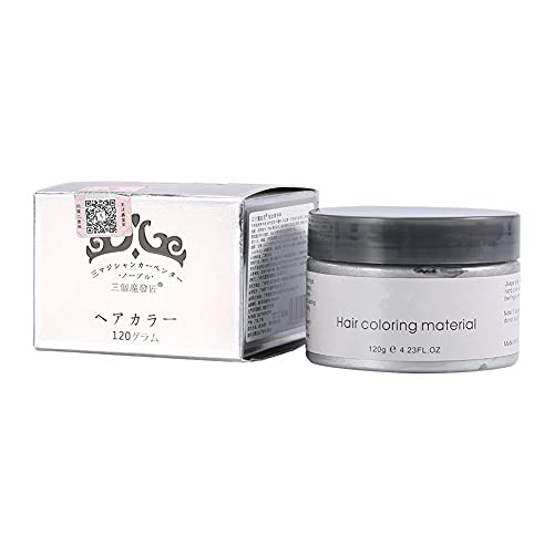 6 Colors Temporary Hair Color Wax for Women & Men - Washable Hair Styling Wax for Party, Cosplay & Hairstyle Modeling - Disposable Hair Dye Wax for Creative Looks (F1)