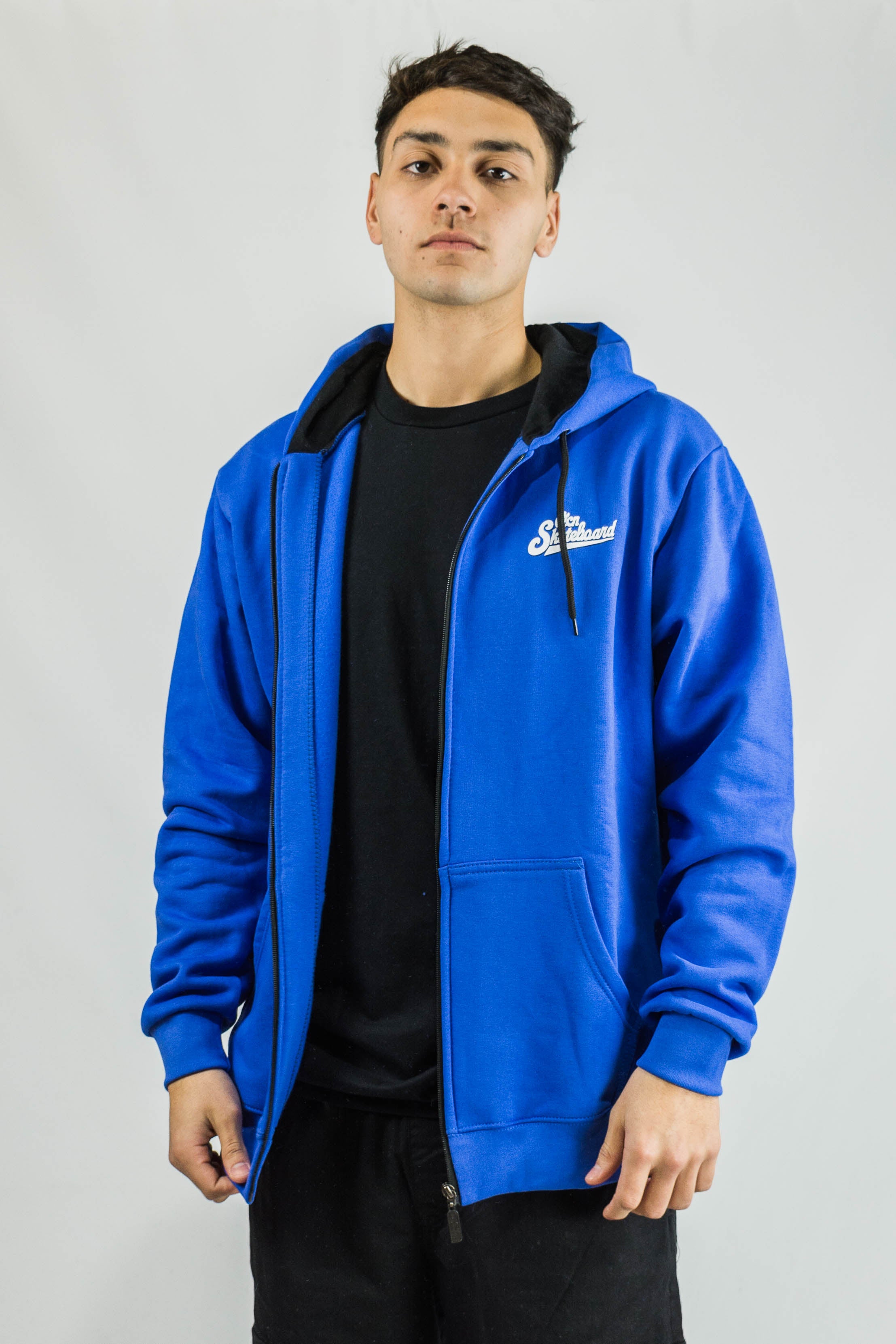 Original Pirate 207 Blue Men's Jacket - Waterproof Windbreaker for Outdoor Hiking & Camping