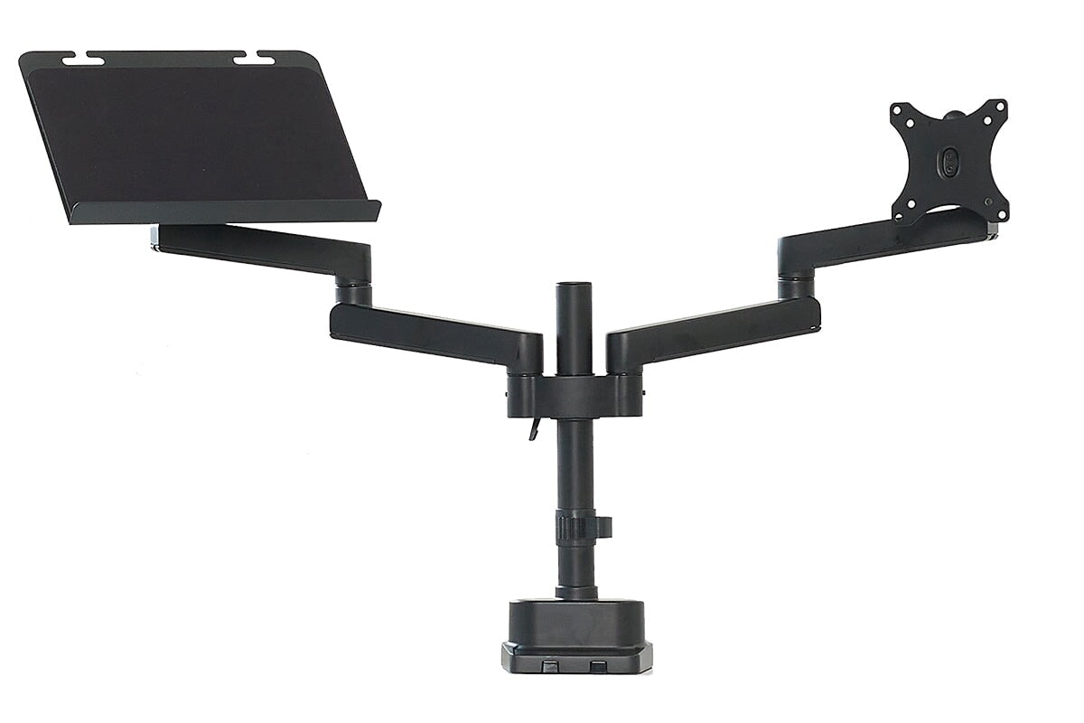 Actiflex II Dual Monitor Mount Stand - Adjustable Ergonomic VESA Arm for 13-32