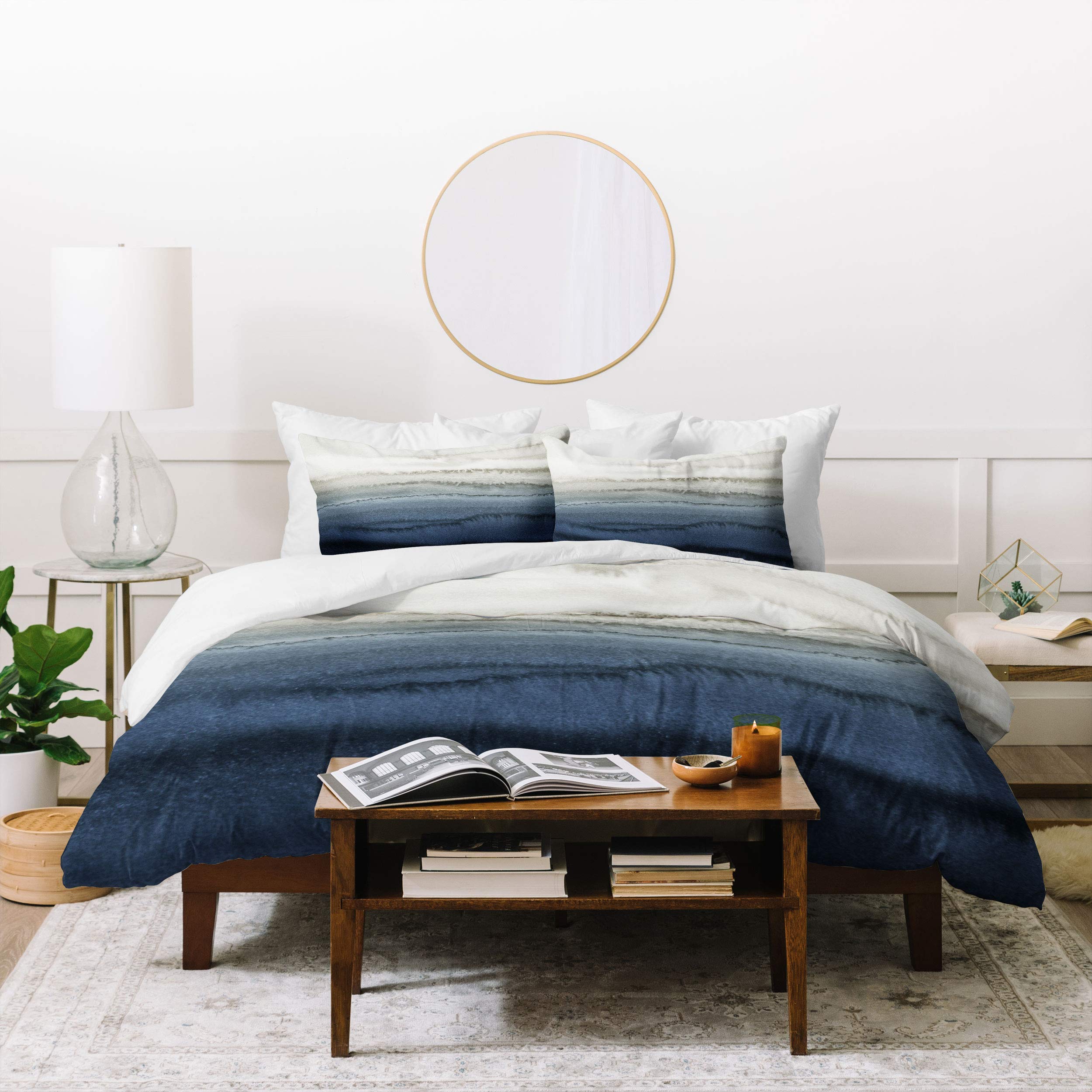 Monika Strigel Duvet Cover Set - Full/Queen with Pillow Shams for Cozy Bedroom Decor