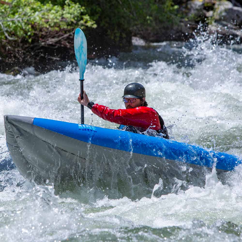 AIRE Outfitter I Inflatable Kayak - Lightweight Portable Kayak for Outdoor Adventures, Fishing & Camping | Easy Setup & Compact Storage