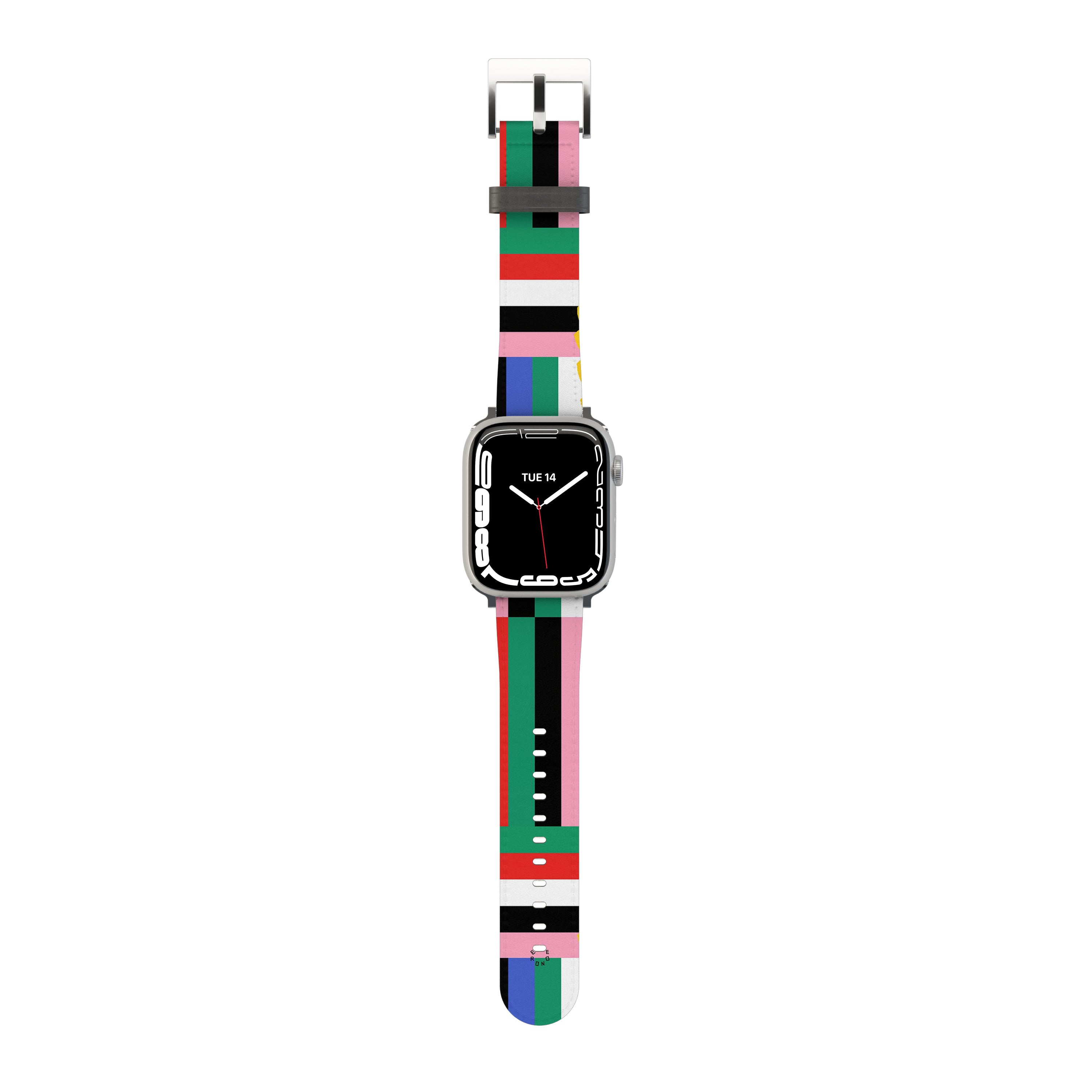 Premium Stripe Fusion Apple Watch Band - Durable, Stylish & Comfortable for Workouts, Running & Everyday Wear