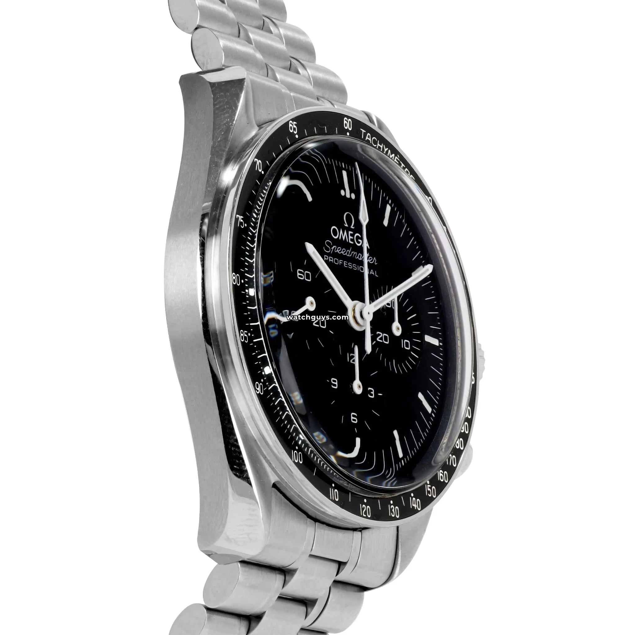 Omega Speedmaster Professional Moonwatch Black Dial Men's Watch 310.30.42.50.01.001 - Luxury Chronograph for Space Enthusiasts & Formal Occasions