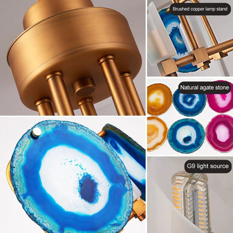 Two-Tier Postmodern Art Chandelier Lighting Fixture - Elegant Ceiling Light for Dining Room, Living Room & Bedroom Decor