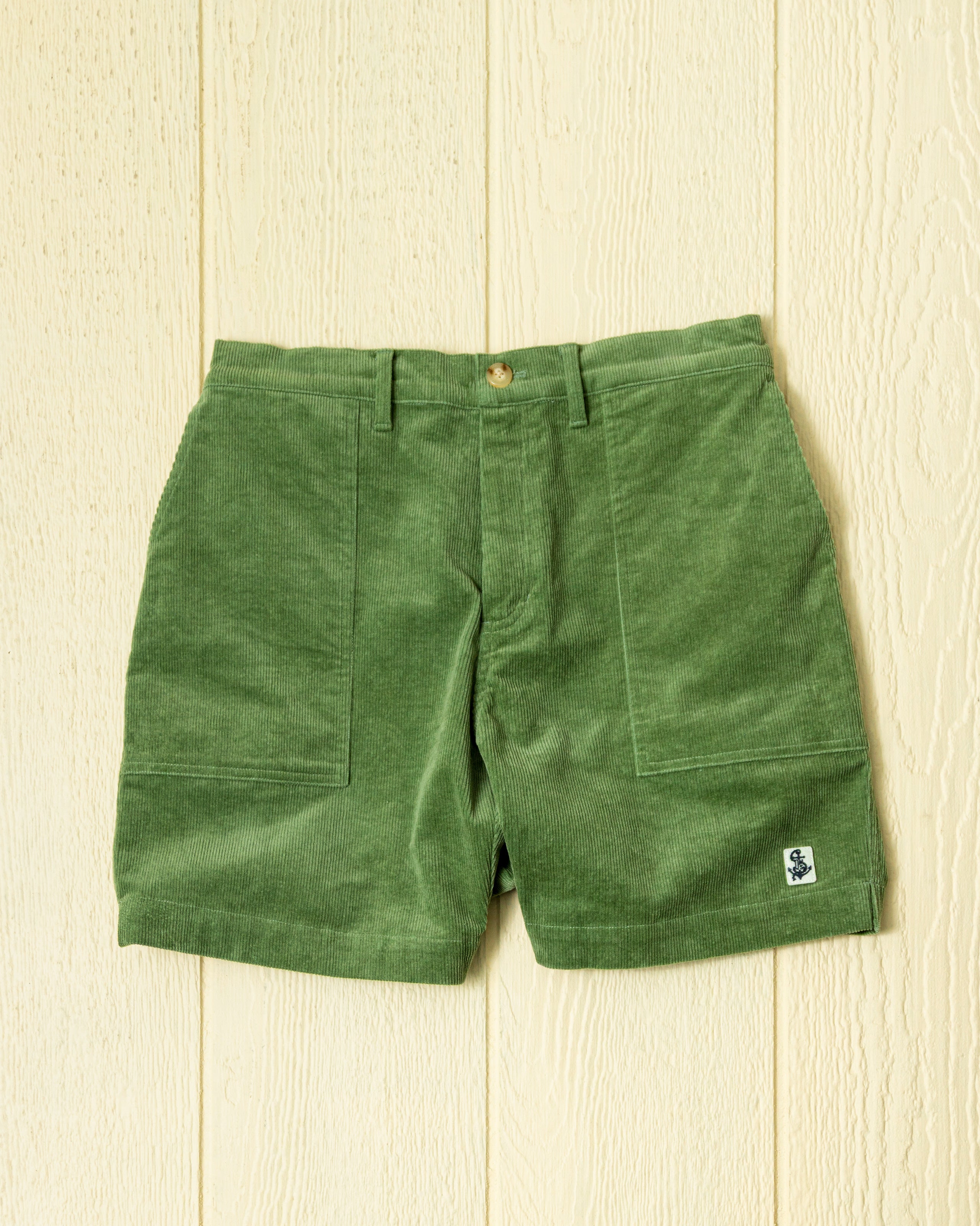 Ventura Women's Corduroy Shorts in Sage Green - Casual Comfort for Spring & Summer Outings