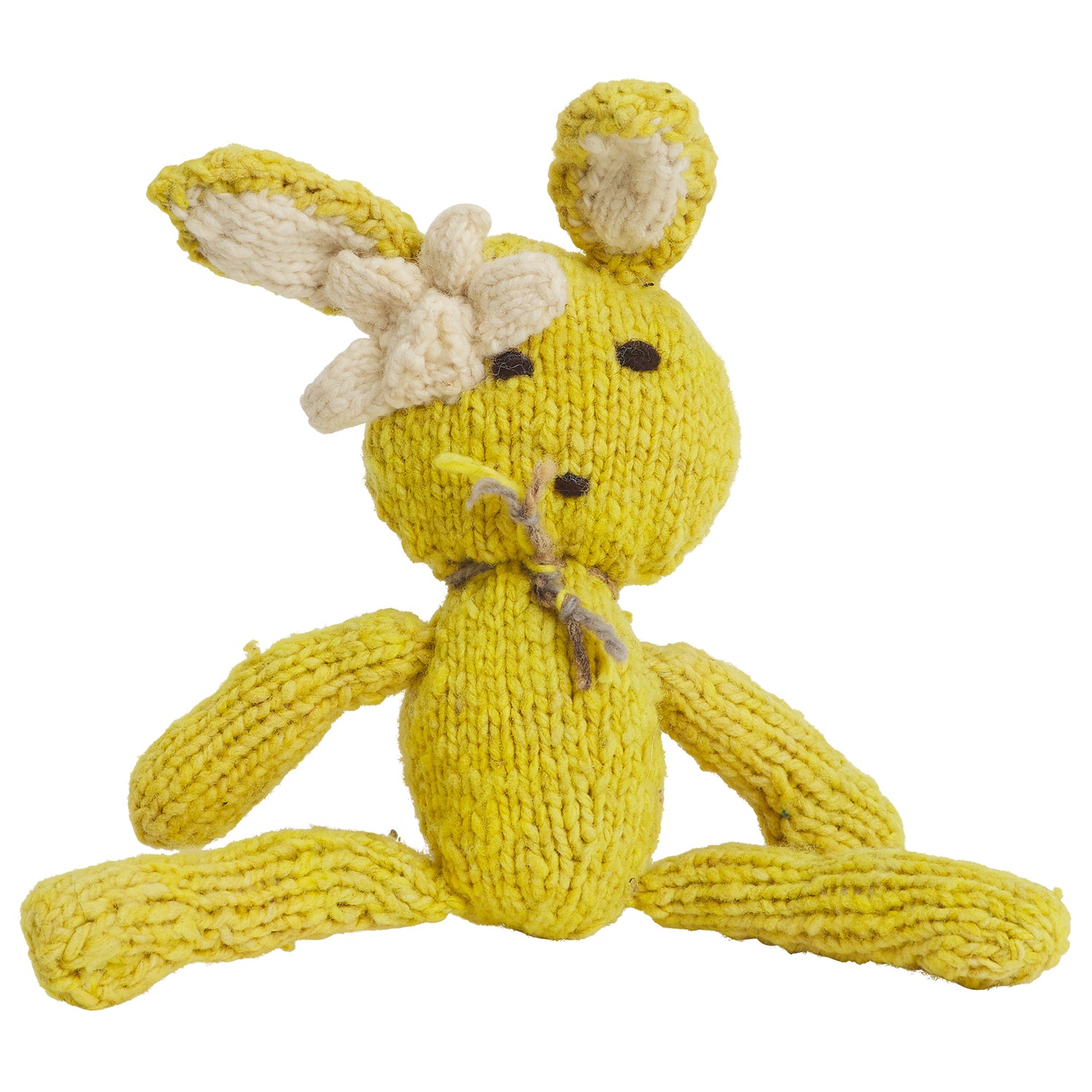 Cute Ditsy Rabbit Plush Toy - Small Stuffed Animal for Kids, Nursery Decor, Baby Shower Gift & Easter Basket Filler