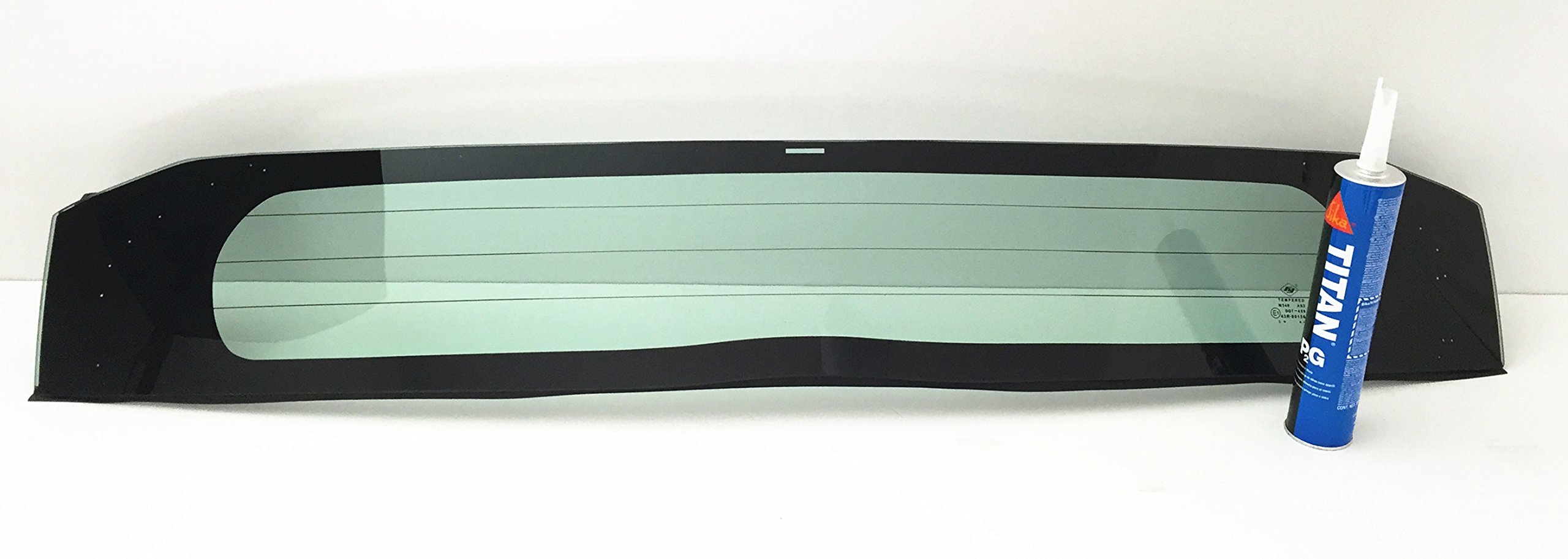 OEM Style Lower Rear Heated Back Window Glass for 2010-2015 Toyota Prius 4-Door Hatchback - Defrost & Visibility Upgrade for Winter Driving