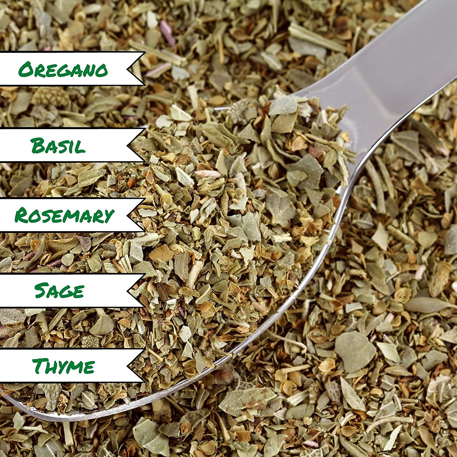 Premium Italian Seasoning Blend by It's Delish – 1 LB Bulk Bag – All Natural Dried Herbs Mix – Perfect for Pasta, Pizza & Mediterranean Cooking – Aromatic Gourmet Italian Spices for Home Chefs