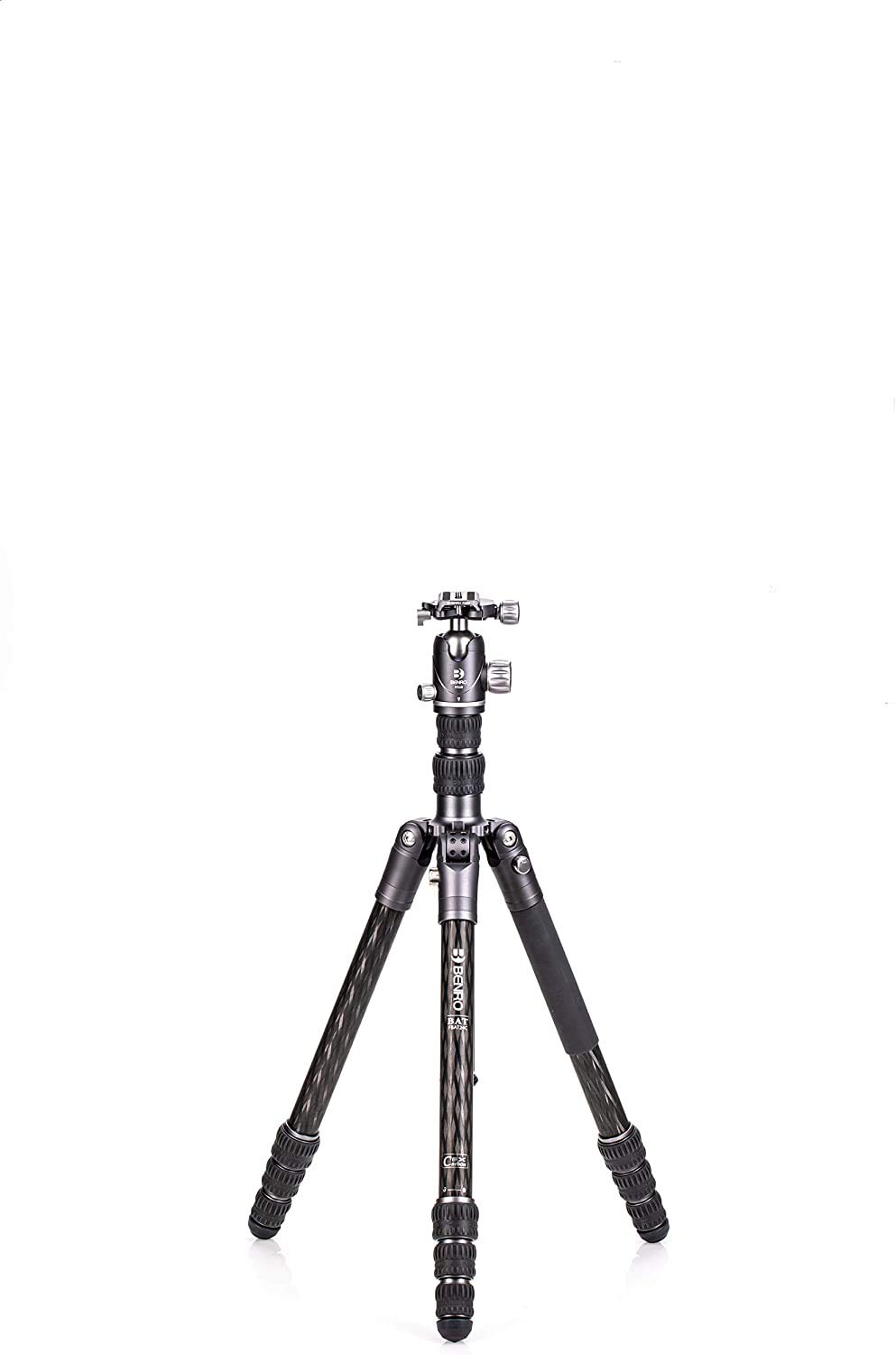 Benro BAT Carbon Fiber Travel Tripod & Monopod - 4-Section Legs with VX25 Ball Head - Lightweight for Photography, Hiking & Outdoor Adventures
