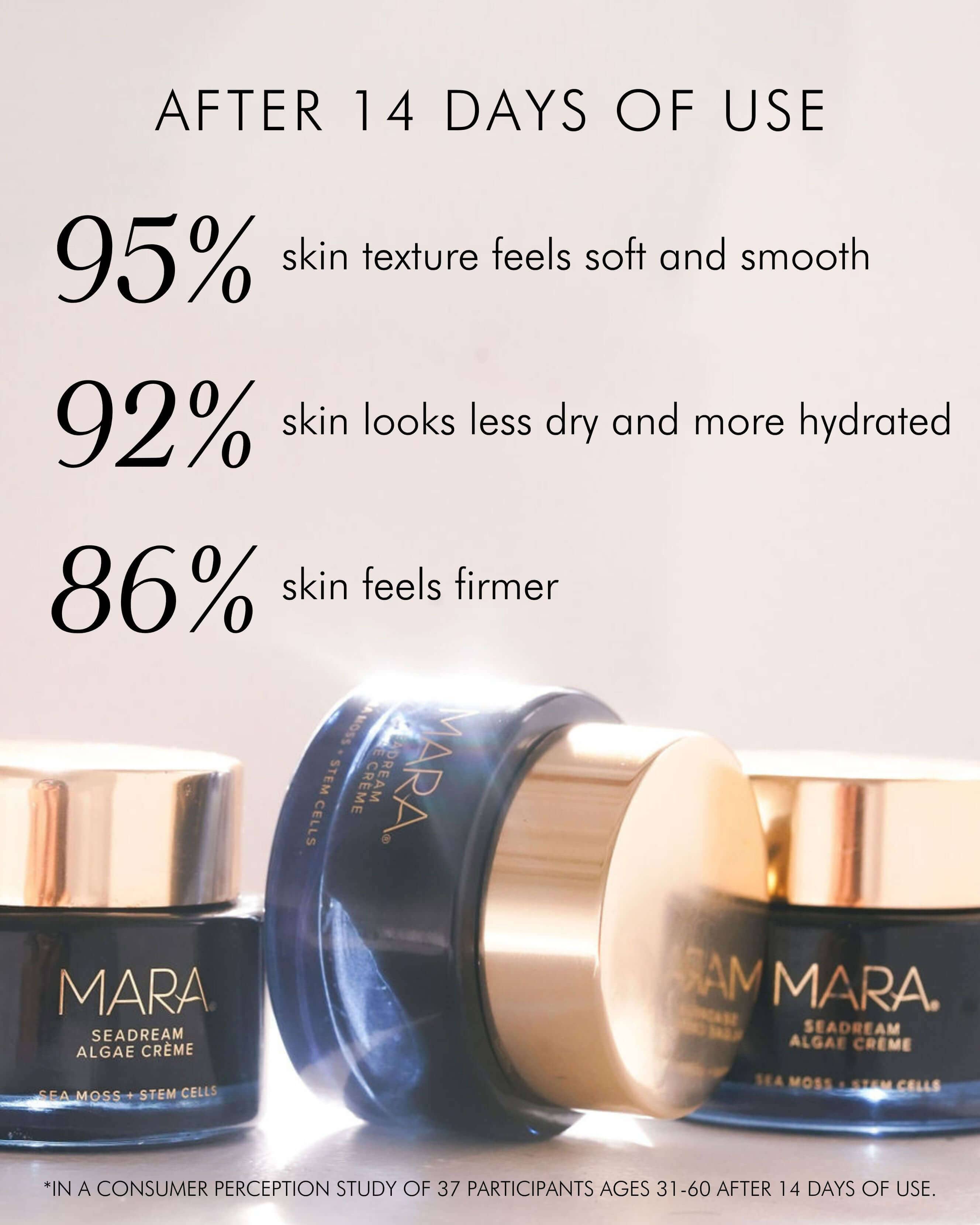 Sea Moss & Stem Cell Firming Algae Cream - Anti-Aging Face Moisturizer for Wrinkles & Dry Skin | Hydrating & Lifting Night Cream for Women & Men | Perfect for Daily Skincare Routine & Post-Workout Recovery