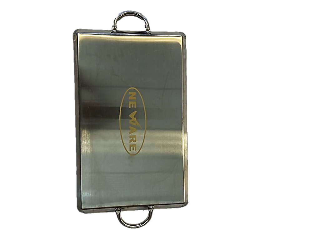 Stainless Steel 23x13 Inch (58x33cm) Rectangular Griddle/Comal - Professional Cooking Surface for Pancakes, Quesadillas & Fajitas - Perfect for Home Kitchens & Outdoor BBQ
