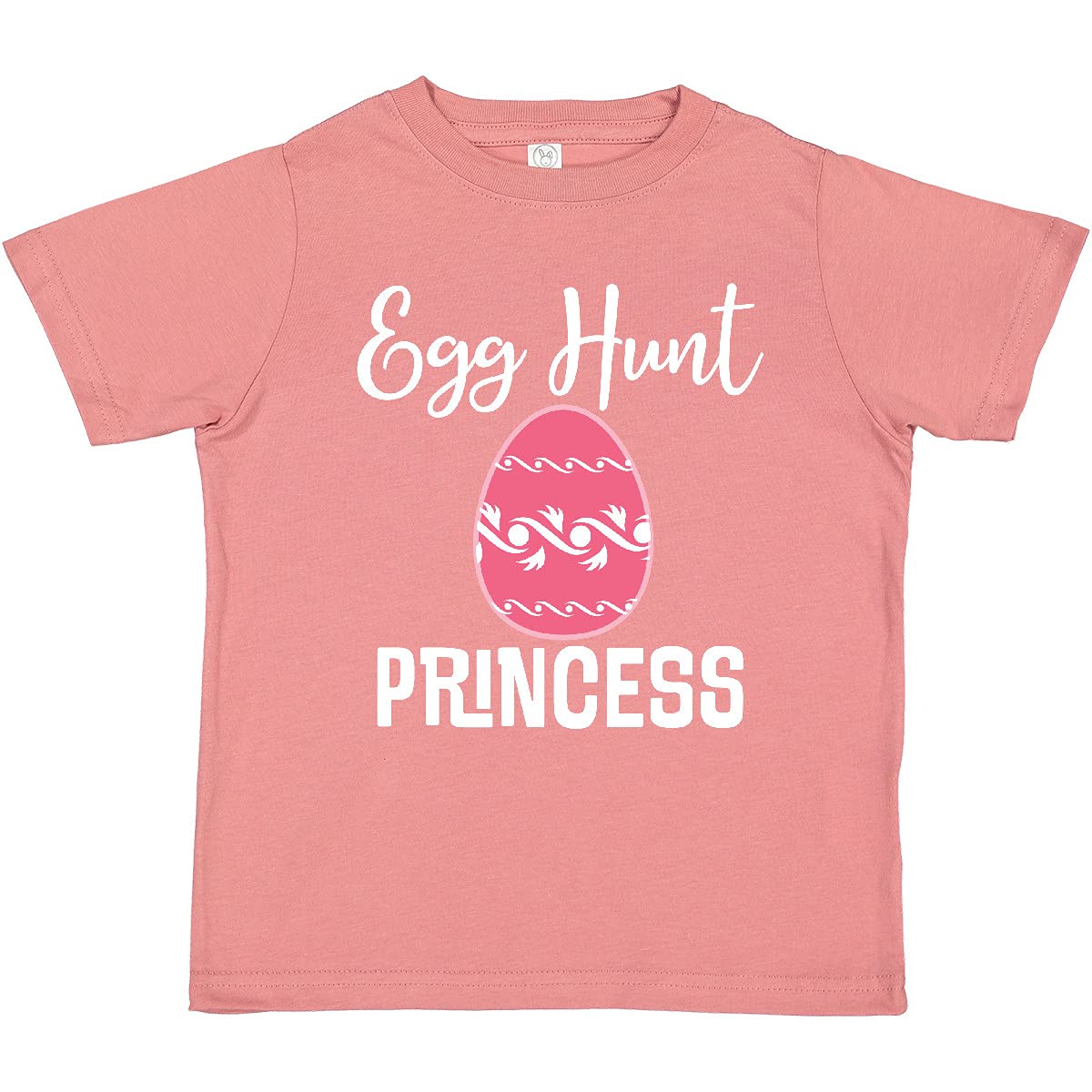 Inktastic Easter Egg Hunt Princess Toddler T-Shirt - Cute Easter Outfit for Girls, Fun Holiday Toddler Apparel - Perfect for Easter Celebrations, Egg Hunts & Spring Photoshoots