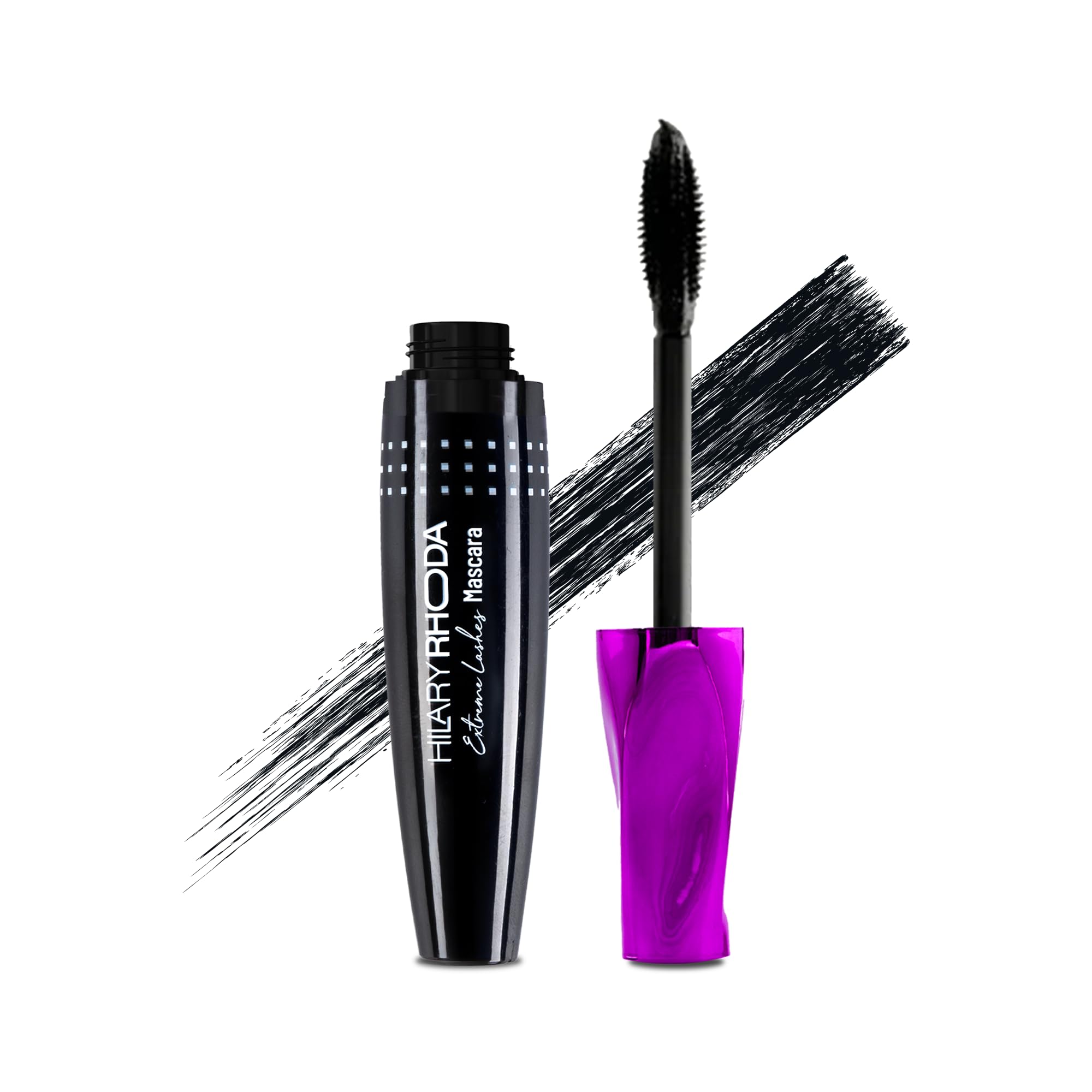 Hilary Rhoda Extreme Lashes Mascara - Volumizing & Lengthening Waterproof Mascara, 12ml | Clump-Free, Smudge-Proof & Long Lasting Formula | Perfect for Daily Wear, Special Occasions & Active Lifestyles
