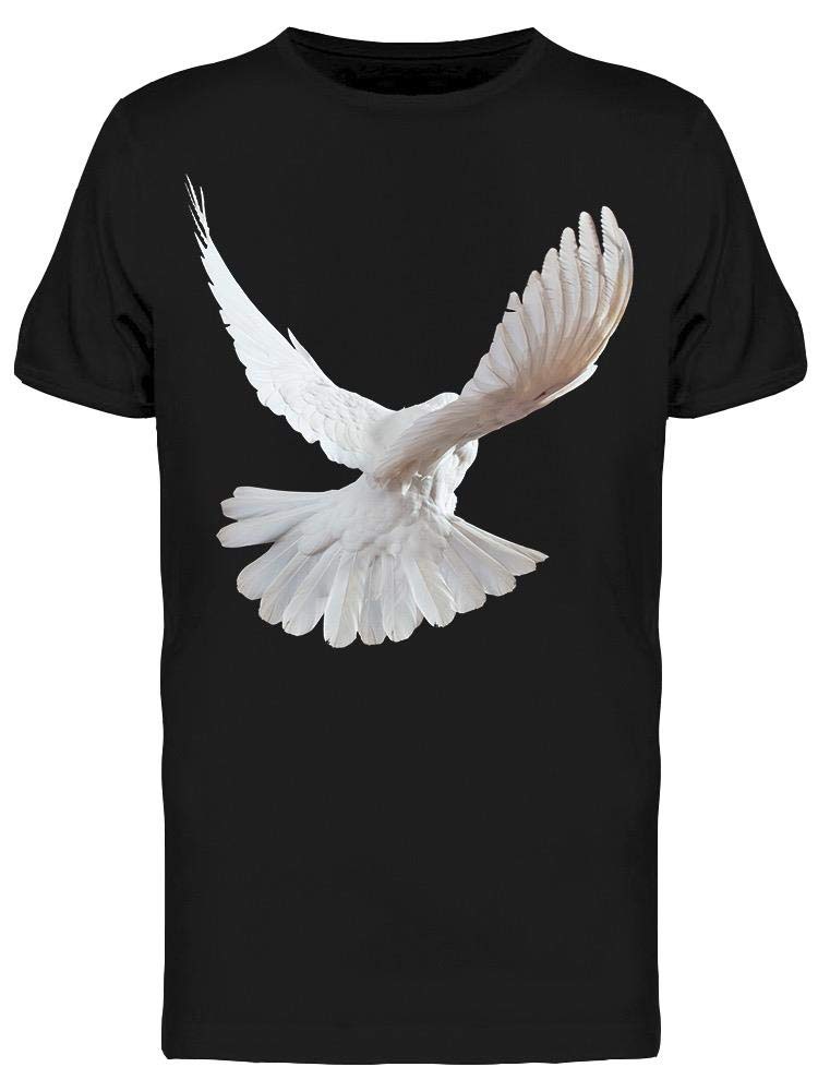 Free Flying Dove Graphic Tee for Men - Soft Cotton Vintage T-Shirt - Casual Streetwear & Everyday Wear