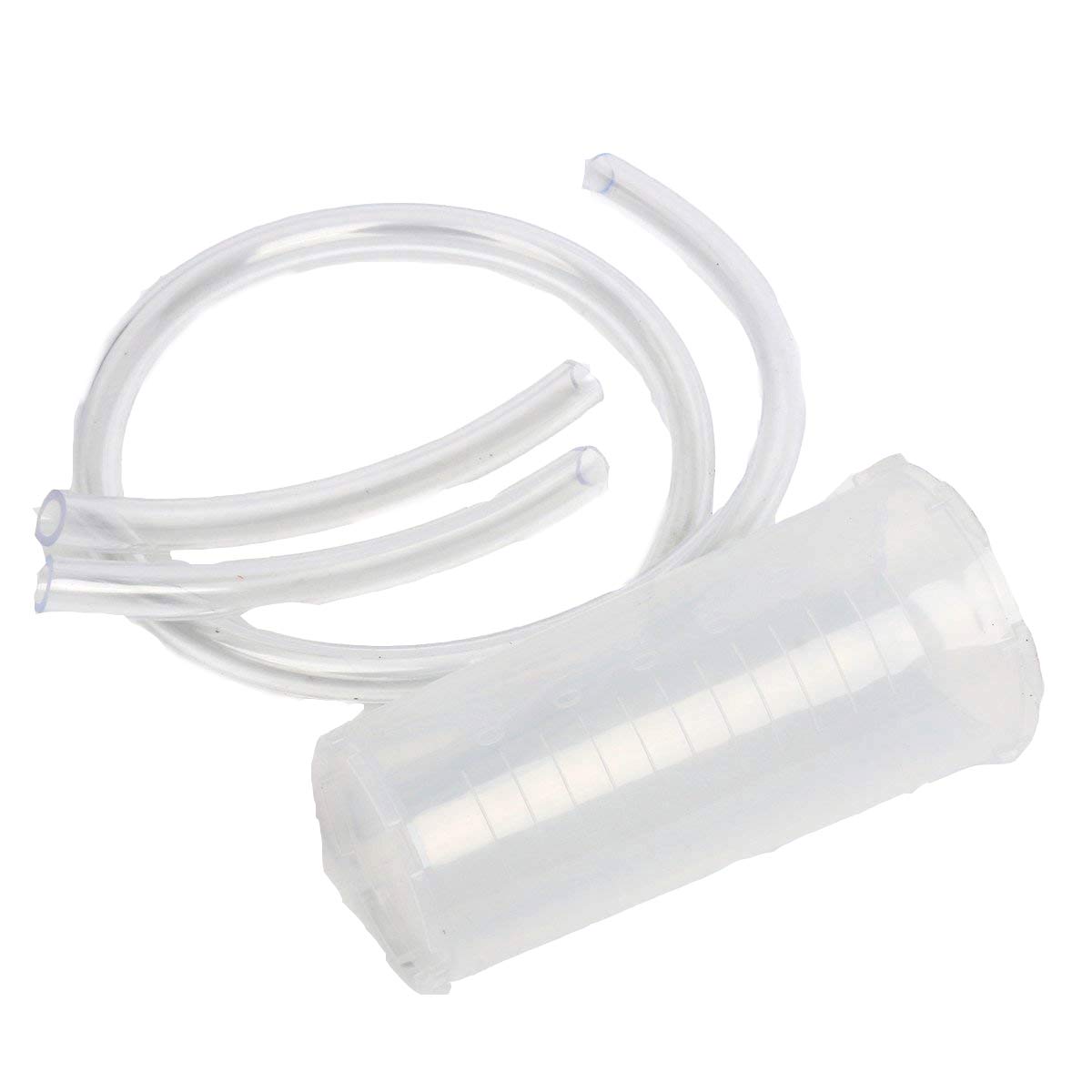 8MILELAKE Brake Bleeder & Vacuum Pump Kit - Handheld Automotive Brake Fluid Bleeding Tool with Pressure Gauge - Perfect for Car Maintenance, Motorcycle & Truck Brake System Repair