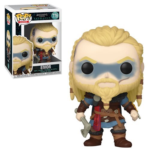 Assassin's Creed Valhalla Eivor Pop! Vinyl Figure #776 - Collectible Game Character for Display & Gift