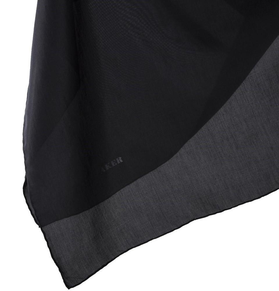 Aker Silk Cotton Square Solid Scarf #7071 411 - Soft & Breathable Fashion Accessory for Women, Perfect for Office, Travel and Special Occasions