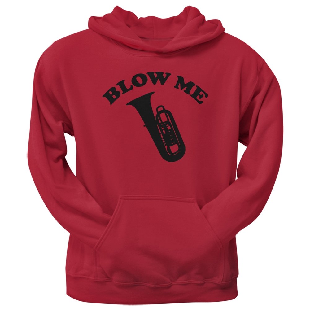 Blow Me Red Adult Hoodie - Stylish & Comfortable Pullover for Men & Women - Perfect for Casual Wear, Street Fashion & Outdoor Activities