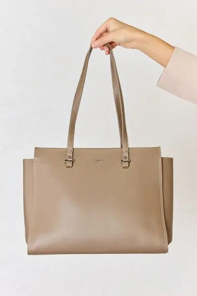 David Jones Medium Work Tote Bag for Women - Professional Laptop Bag with Spacious Compartment | Perfect for Office, Business Travel & Daily Commute