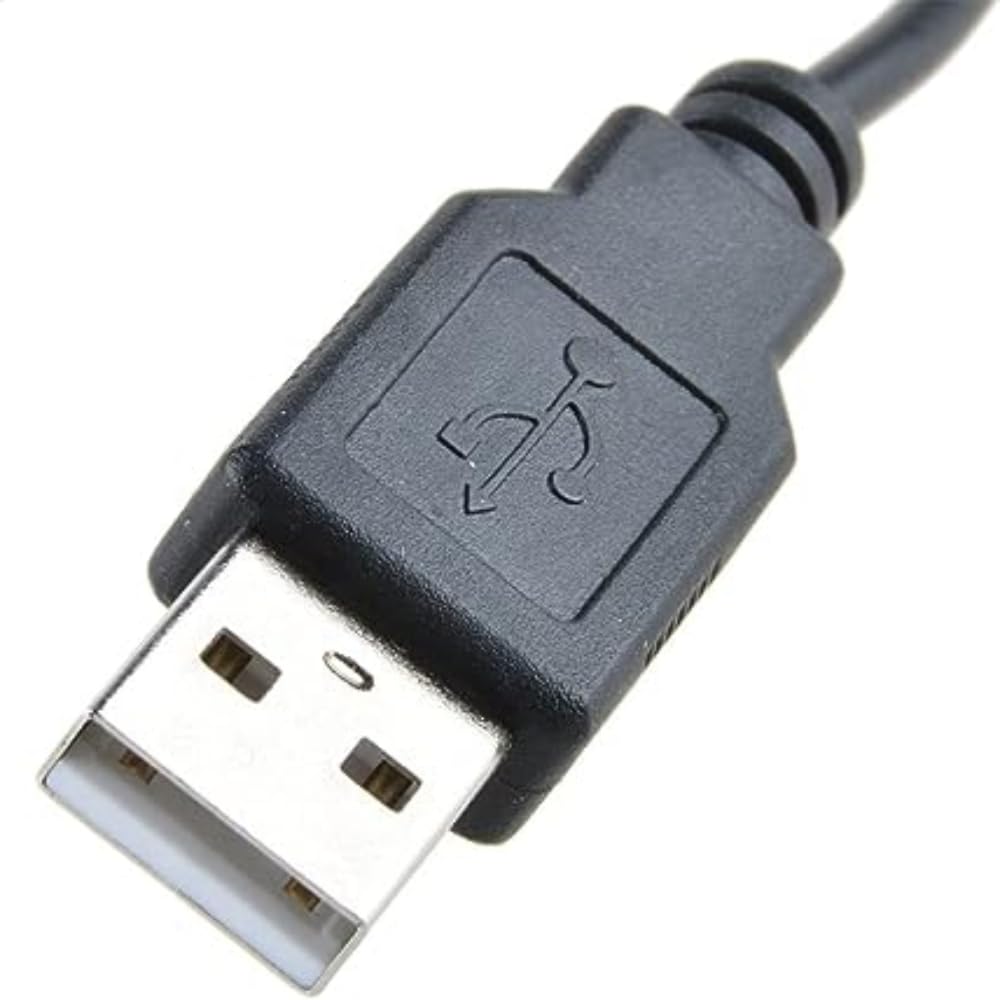 Marg USB A to DC 5V 4.0mm/1.7mm Power Adapter Cable - 80cm Charging Cord for Sony PSP, MP3 Players & Portable Devices - Perfect for Gaming, Travel & Home Use