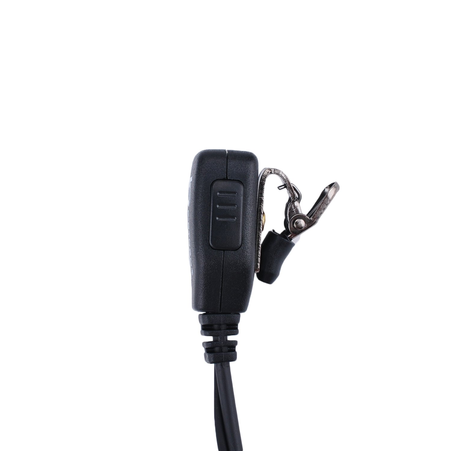 Hytera PD502 PD550 PD562 TD500 TD562 Compatible Ear Hook Headset with Microphone - PU Material, Black - Perfect for Two-Way Radio Communication in Security, Construction & Outdoor Activities