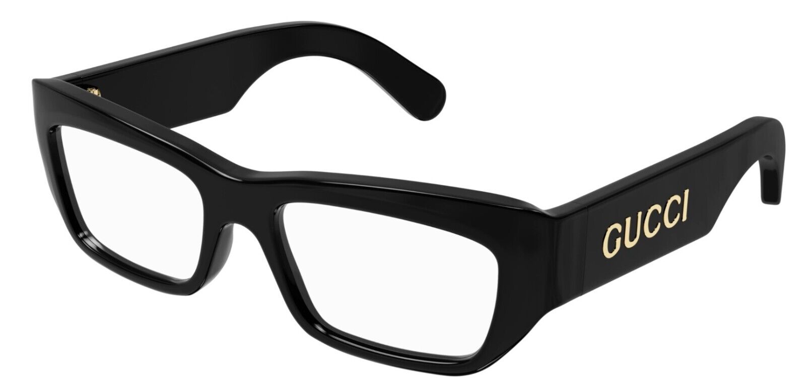 Gucci GG1297O 001 Black Cat Eye Men's Eyeglasses - Stylish Designer Frames for Men | Perfect for Work, Dating & Fashion Events