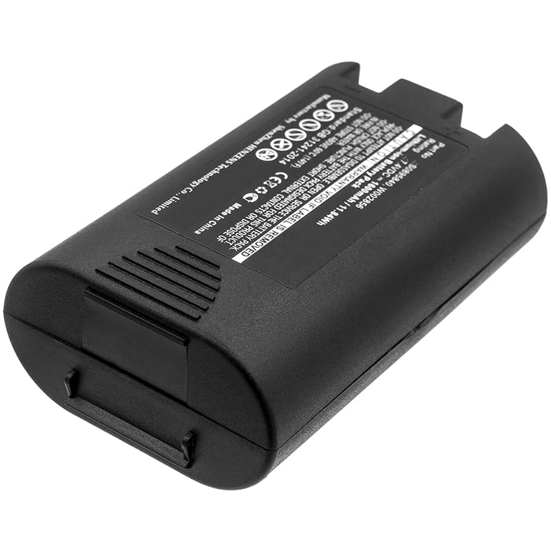 Synergy Digital Printer Battery - Compatible with Dymo W002856 & S0895840 (Li-ion 7.4V 1600mAh) High Capacity Replacement Battery for Label Printers - Perfect for Office, Warehouse & Shipping Label Printing