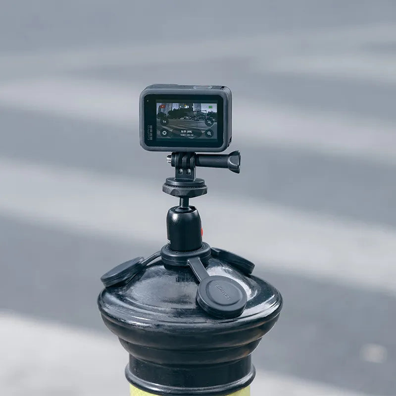 Ulanzi GO 001 Magnetic Mount for GoPro, DJI, Insta360 Action Cameras - Secure & Adjustable C016GBB1 - Perfect for Vlogging, Sports & Outdoor Adventures