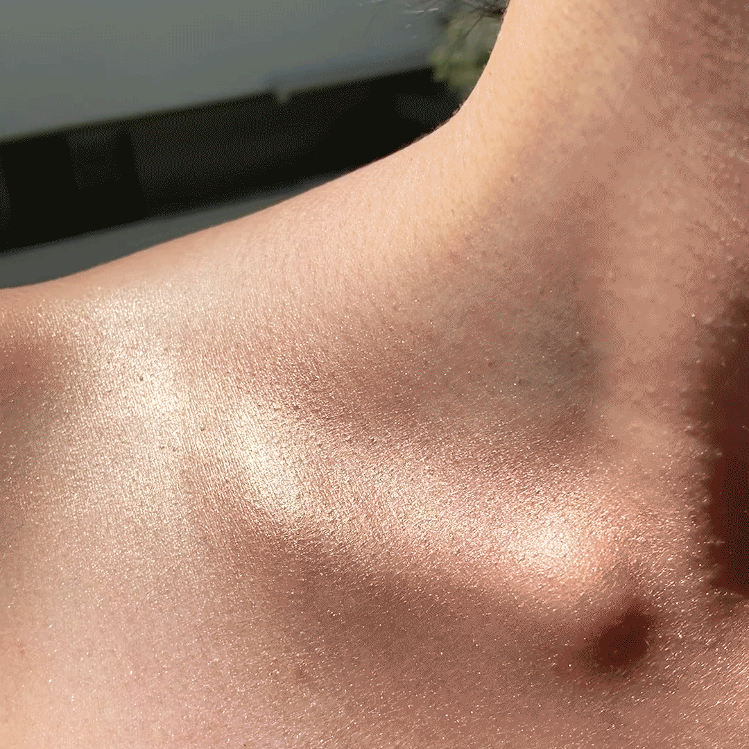 KimChi Chic Beauty Glam Tears All Over Liquid Highlighter - Shimmering Face & Body Highlighter for Glowing Makeup | Perfect for Parties, Photos & Special Occasions